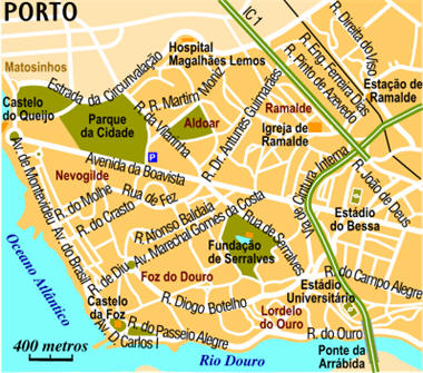 Mappa Porto - Cartina di Porto
